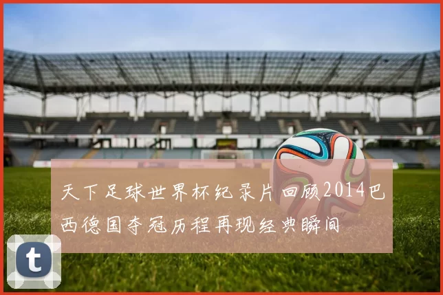 天下足球世界杯纪录片回顾2014巴西德国夺冠历程再现经典瞬间
