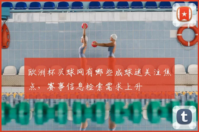 欧洲杯买球网有哪些成球迷关注焦点，赛事信息检索需求上升